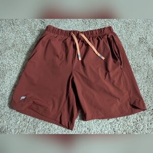 Fila Men's Athletic Shorts in Rust